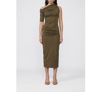 JACQUEMUS Cotton and Silk One-Shoulder Dress - Size: M - female