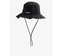Jacquemus Jacquemus Le Bob Artichaut Cotton-Twill Sun Hat Black S/M
