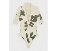 Jacquemus Le Body Yauco Print Beige Black - FR34