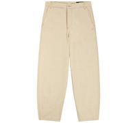 Jacquemus Le De-nimes Paysan Wide-leg Cotton-blend Trousers - Beige - 36 (W36 / XL)