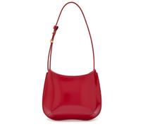 Jacquemus Le Petit Bisou Glossed Leather Shoulder bag - Red - One Size