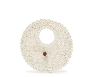 Jacquemus Le Petit Rond Spiaggia Raffia Basket bag - White - One Size