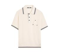 Jacquemus Le Polo Voilier Open-knit Silk and Cotton-blend Polo Shirt - Off White - S