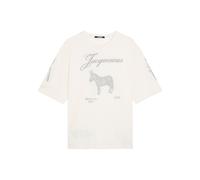 Jacquemus Le T-shirt Ane Jacquard Cotton T-shirt - White - S