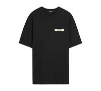 Jacquemus Le T-shirt Gros Grain Cotton T-shirt - Black - XL