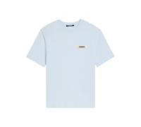 Jacquemus Le T-shirt Gros Grain Cotton T-shirt - Light Blue - M