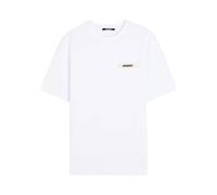 Jacquemus Le T-shirt Gros Grain Cotton T-shirt - White - M