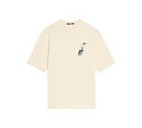 Jacquemus Le T-shirt Pelle Logo Cotton T-shirt - Off White - XL