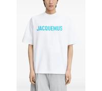 Jacquemus Le t-shirt Typo T-Shirt in White - S - White