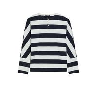 Jacquemus Le Tshirt Mariniére Striped Cotton T-shirt - White And Blue - XL