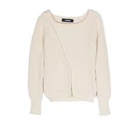 JACQUEMUS L'ENFANT Le Maile Pau ribbed jumper - Neutrals 8 yrs