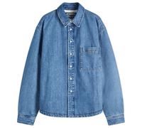 Jacquemus Men's Baker Denim Overshirt Blue