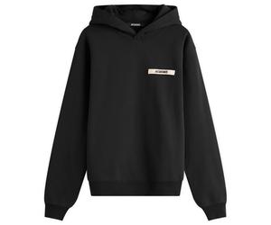 Jacquemus Men's Grosgrain Hoodie Black