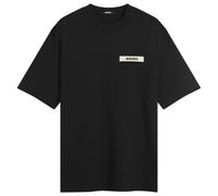 Jacquemus Men's Grosgrain Logo T-Shirt Black