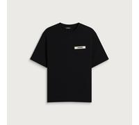 Jacquemus Men's Grosgrain Logo T-Shirt Black Medium