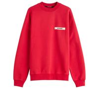 Jacquemus Men's Grosgrain Sweatshirt Dark Red
