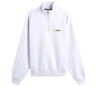 Jacquemus Men's Grosgrain Zip Sweatshirt Grey 2