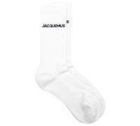 Jacquemus Men's Logo Socks White