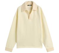 Jacquemus Men's Wool Open Collar Jumper Light Beige