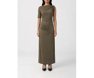 JACQUEMUS One-Shoulder Dress in Cotton and Silk - Size: M - female