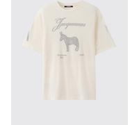 JACQUEMUS T-Shirt Men color Ivory - Size: XL - male