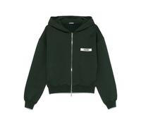 Jacquemus The Gros Grain zipped hoodie - Green XS-S-M-L-XL-XXL-3XL