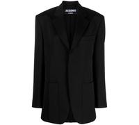 Jacquemus The Man's single-breasted blazer - Black 34-36-38-40-42-46
