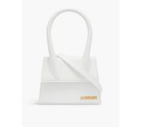 Jacquemus White Le Chiquito Medium Leather Top Handle Bag M