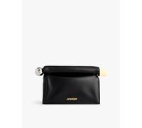 Jacquemus Womens Jacquemus La Pochette Rond Carre Clutch Bag Black