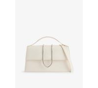 Jacquemus Womens Jacquemus Le Bambino Large Leather Top Handle Bag Light Ivory