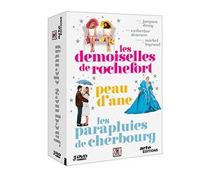 Jacques Demy - Coffret - Les parapluies de Cherbourg + Peau d'Âne + Les demoiselles de Rochefort