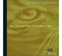 Jacques Derrida Animal That Therefore I Am Paperback Book Jacques Derrida Multicolor