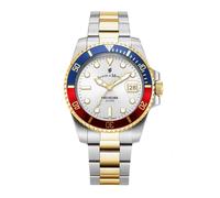 JACQUES DU MANOIR Pro Scuba Watch Gold,Silver