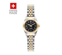 Jacques du Manoir Swiss-Made Ladies Inspiration Two Tone Bracelet Watch