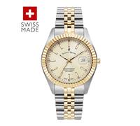 Jacques du Manoir Unisex Champagne Dial Bracelet Watch