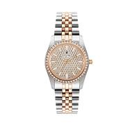 Jacques Du Manoir Ladies Inspiration Glamour Two-Tone Watch JWL01104