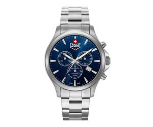 Jacques Du Manoir Military Gents Alpha Chronograph Stainless Steel Watch