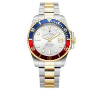 JACQUES DU MANOIR Pro Scuba Watch Gold,Silver