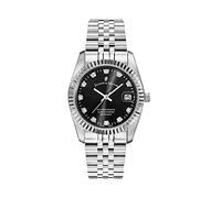 Jacques Du Manoir Women's Analog Quartz Watch with Stainless Steel Strap NRO.05