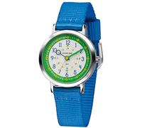 JACQUES FAREL Happy Learning KOP 03 Children's Analogue Quartz Watch with Textile Strap