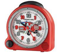 Jacques Farel Kids Alarm Clock Analog Quartz Fire Truck Boys AVC AVC 02FIRE-1