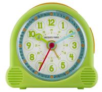 Jacques Farel Kids Alarm Clock Happy Analog Quartz Green