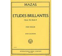 Jacques-Féréol Mazas-Studi Op 36 Vol 2 (Studi Brillanti) (Galamian)-Violin