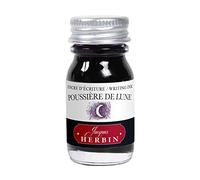 Jacques Herbin 11548T - Writing and drawing ink - Fountain pens and rollerballs - Poussiere de lune - Moon dust - 10 ml - Made in France - Calligraphy