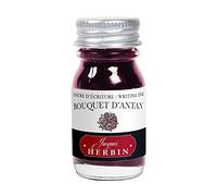 Jacques Herbin 11564T - Writing and drawing ink - Fountain pens and roller pens - Bouquet d'antan/ Bouquet of yesteryear colour - 10 ml - Made in France