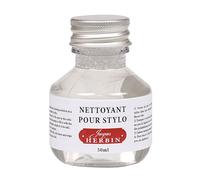 Herbin 12300T- Bottle of cleaner for fountain pens and roller pens 50 ml (product without packaging - zero waste objective)