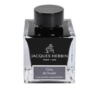 Jacques Herbin 13108JT - 50 ml ink bottle for fountain and roller pens, gris de houle/ Swell Grey colour - Made in France - calligraphy - writing - arts
