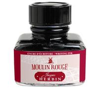 Jacques Herbin 13827T - Ink Bottle for Fountain pens and Rollerball pens - 30 ml - red - Moulin Rouge