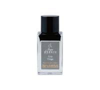 Jacques Herbin 16009JT - A Bottle of Gold Glitter Ink for Fountain pens, rollerballs, Glass nibs and Pen-Holders 15 ml, Gris Orage/Storm Grey - Calligraphy