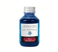 Jacques Herbin 17013T - Writing ink bottle 100ml - Fountain pens, roller pens - Bleu pervenche - Painting - Drawing - Calligraphy - Creative - Arts & Crafts